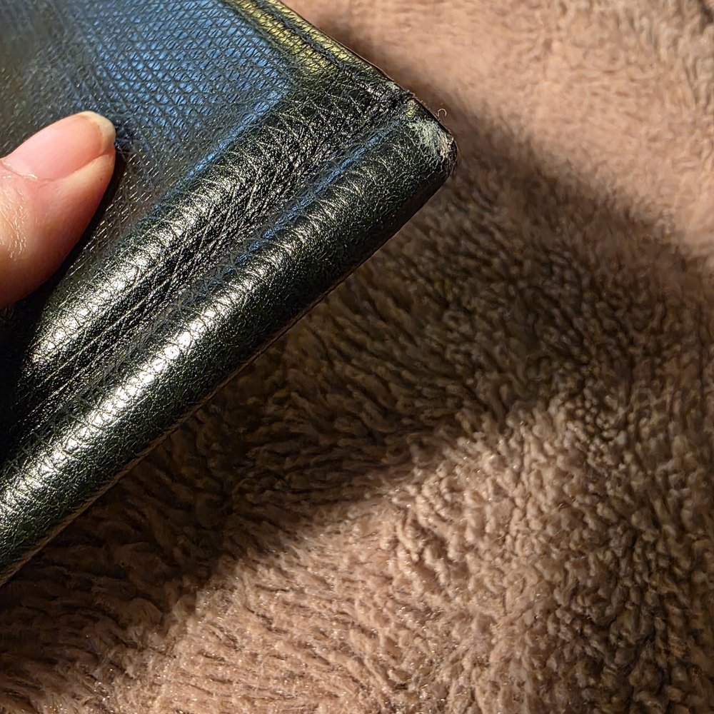 Gucci Dark Green Leather Cardholder/Money Clip - Picture 3 of 6